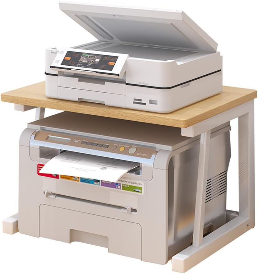 Commercial Book Printing Machines - حامل طابعة خشبي ذو طبقتين للمكتب