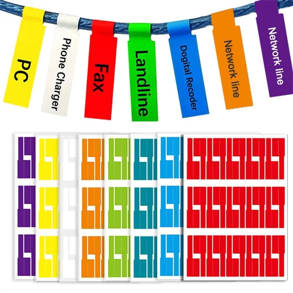 Label Maker - علامات ملصقات الكابلات المقاومة للماء يمكن