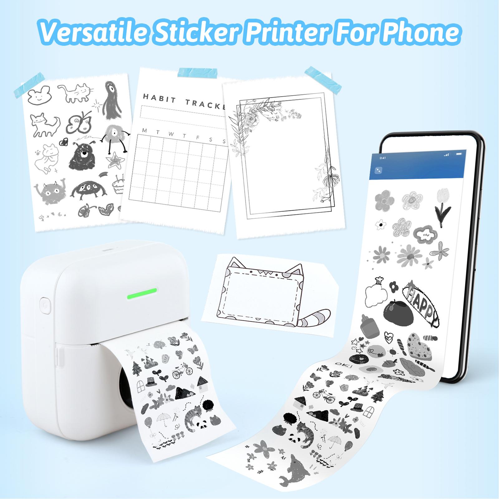 طابعة حرارية محمولة مع 10 لفات - مراجعة Printer Paper وسعره