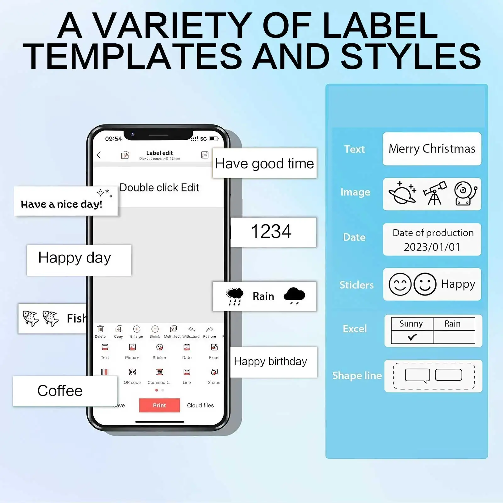 طابعة ملصقات حرارية لاسلكية مح - مراجعة Barcode Printer وسعره