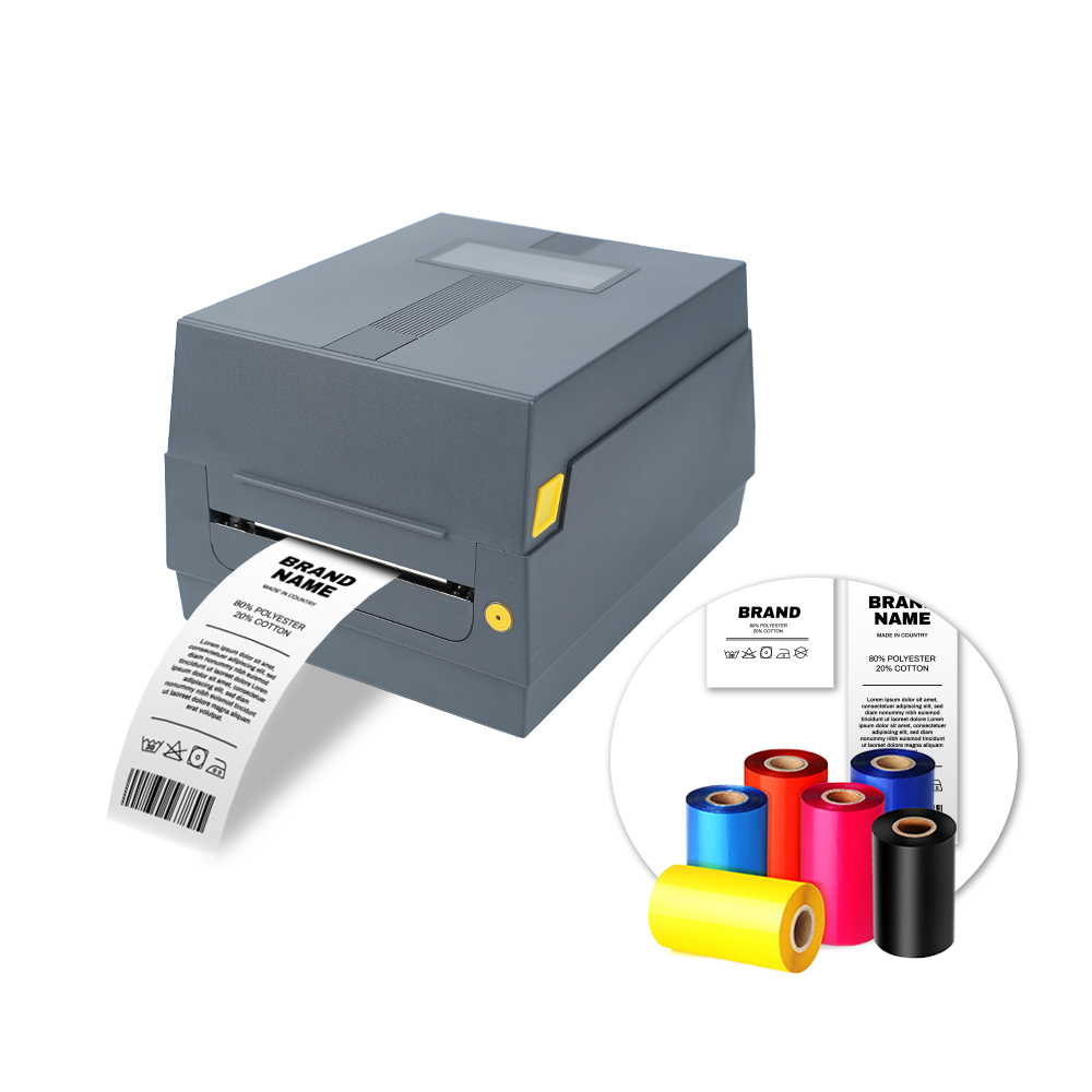 طابعة ملصقات حرارية 110 مم لطب - مراجعة Barcode Printer وسعره