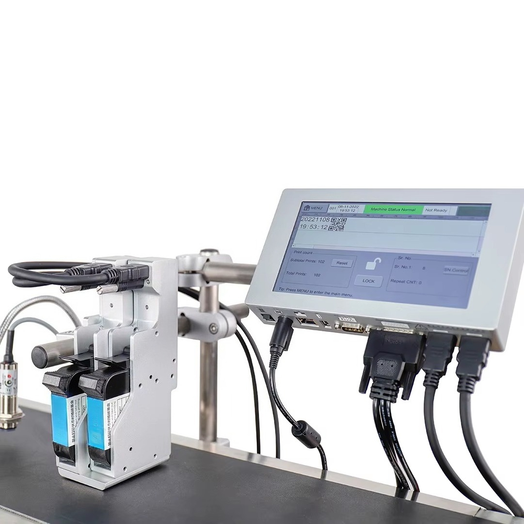 طابعة ترميز حرارية نافثة للحبر - مراجعة Barcode Printer وسعره