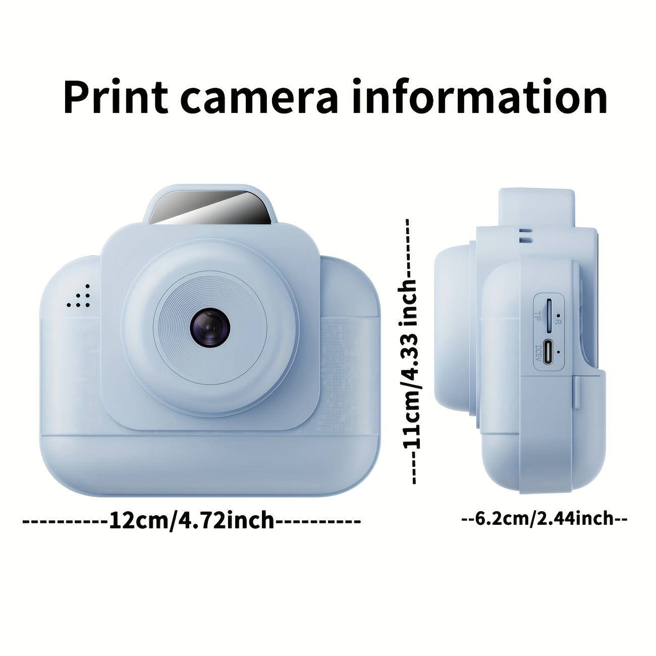 طابعة صور محمولة (لون أزرق) مع - مراجعة Thermal Printer وسعره