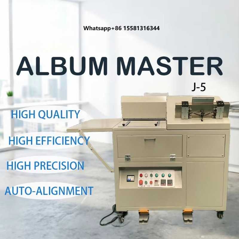 آلة صنع ألبومات الصور الأوتوما - مراجعة Commercial Book Printing Machines وسعره