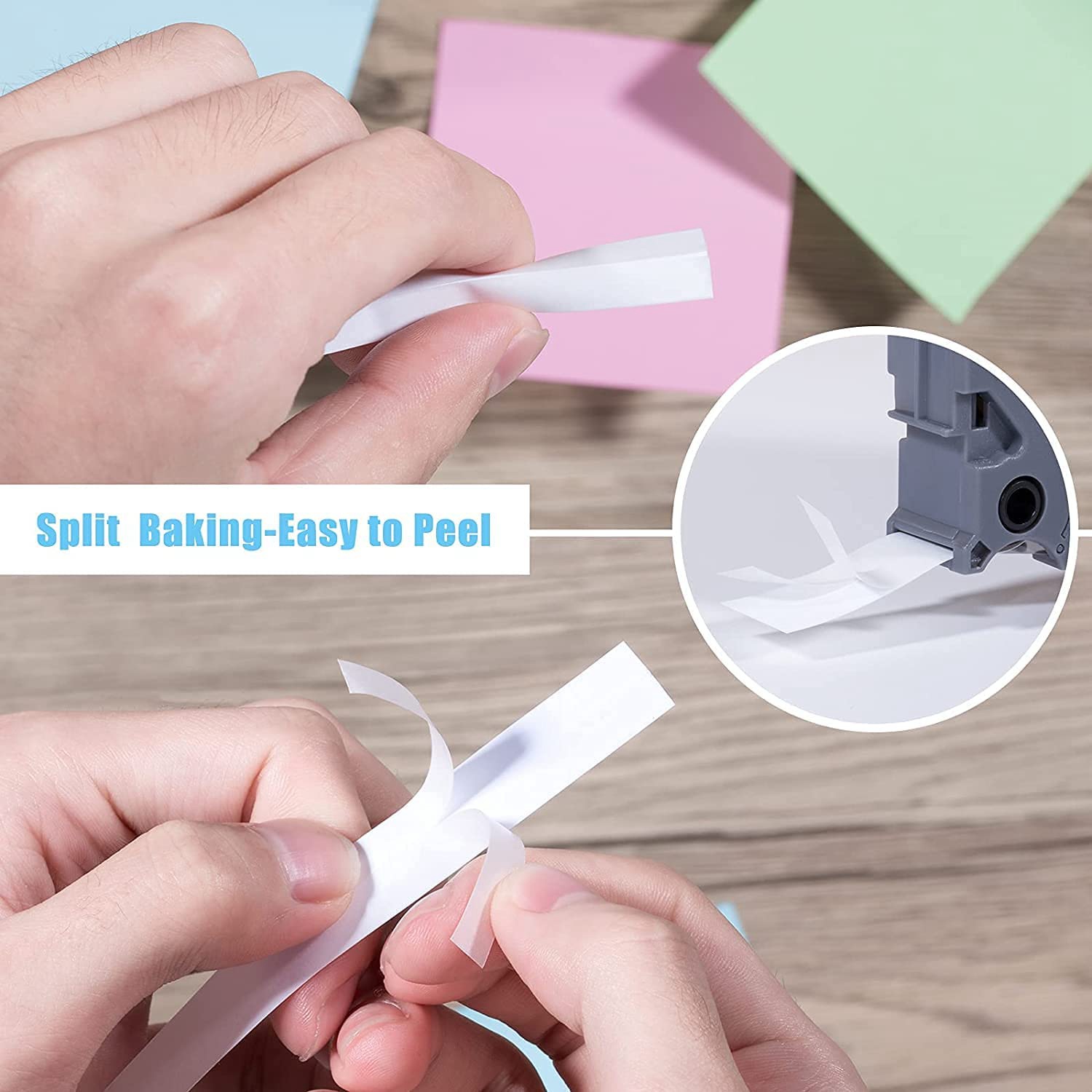 5 عبوات من شريط صانع الملصقات  - مراجعة Label Maker وسعره