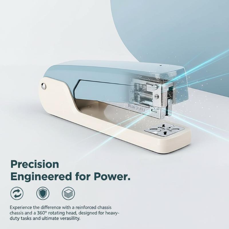 دباسة دوارة 360 درجة للاستخدام - مراجعة Stapler Heavy Duty وسعره